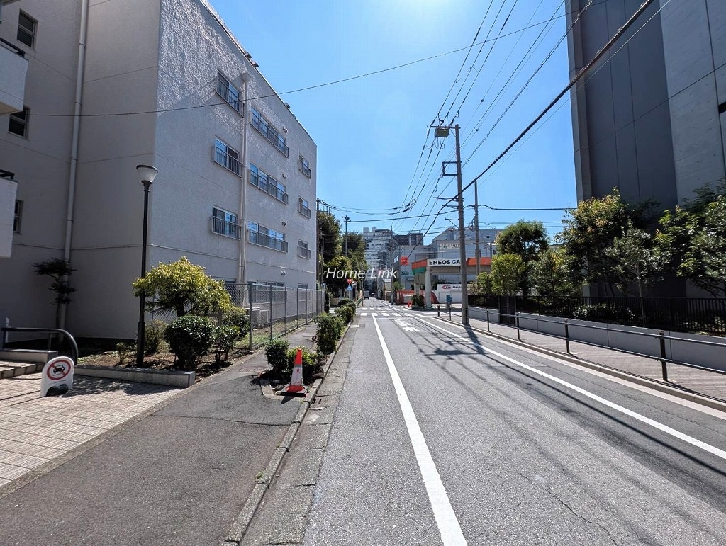 クレールあづさわ　西側 前面道路
